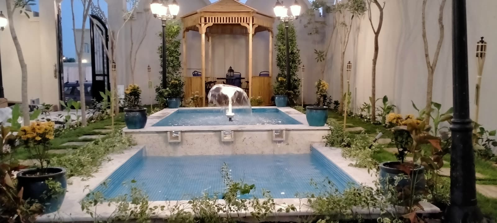 Fountain water feature by QFountains