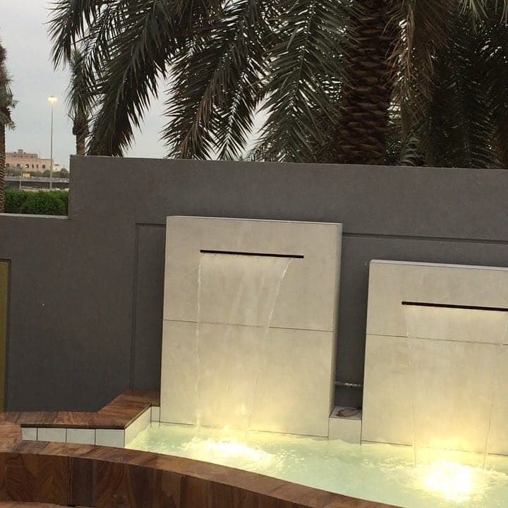 Fountain water feature by QFountains, view 2