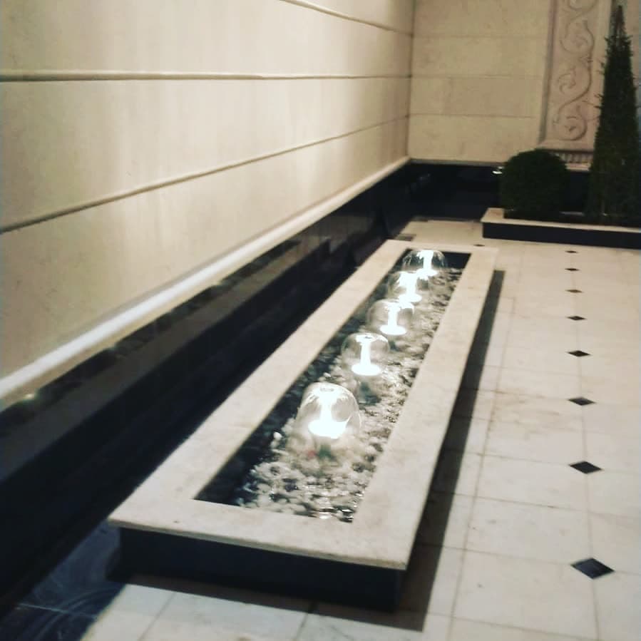 Fountain water feature by QFountains