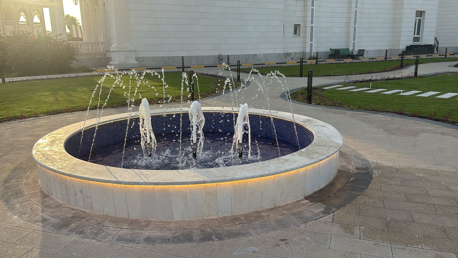 Fountain water feature by QFountains