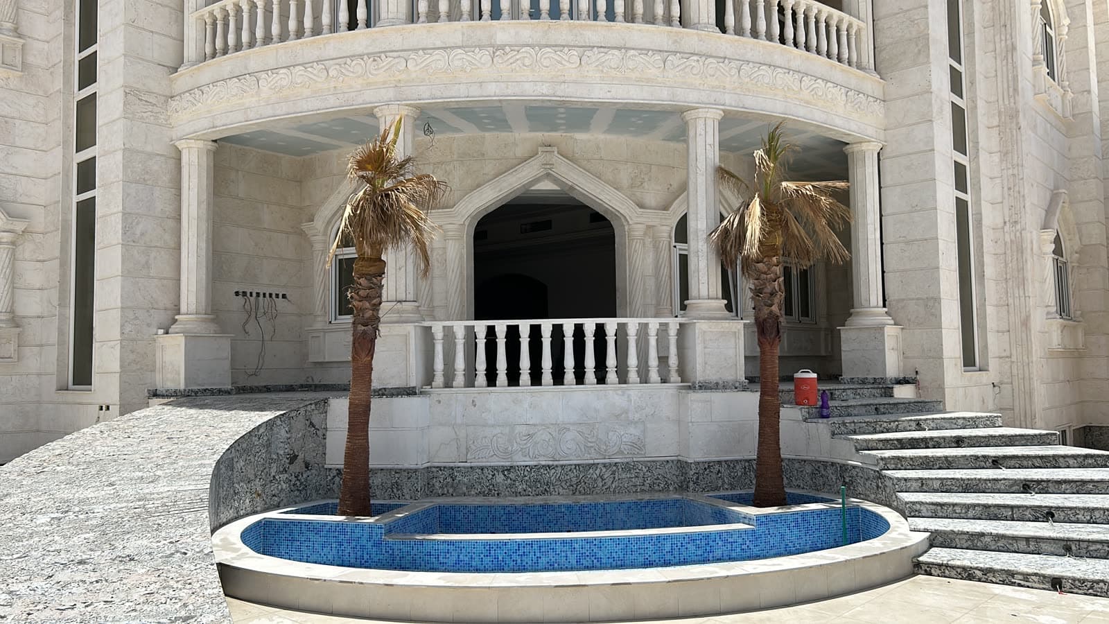 Landscape water feature by QFountains, view 2