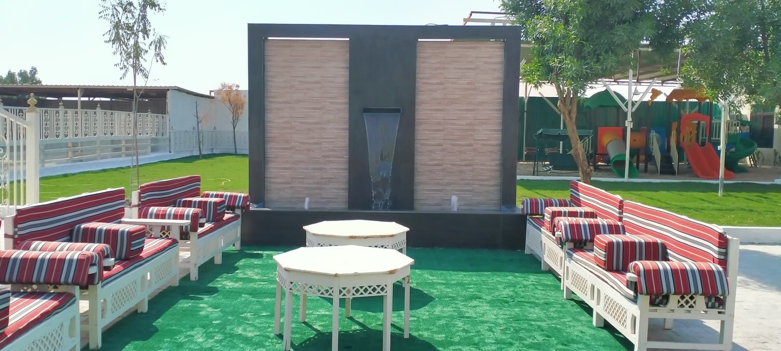 Waterfall water feature by QFountains, view 2