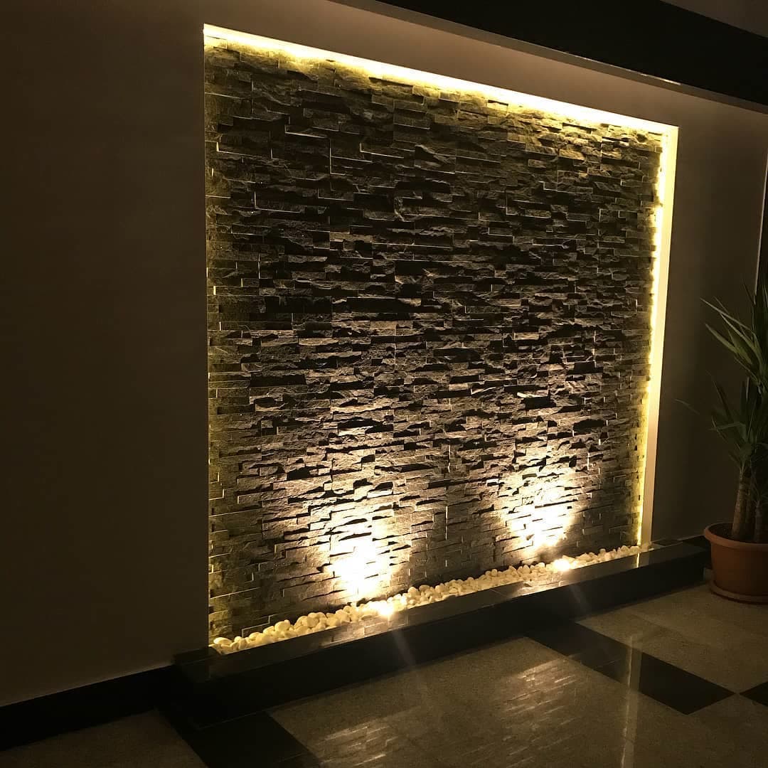 Waterfall water feature by QFountains, view 3
